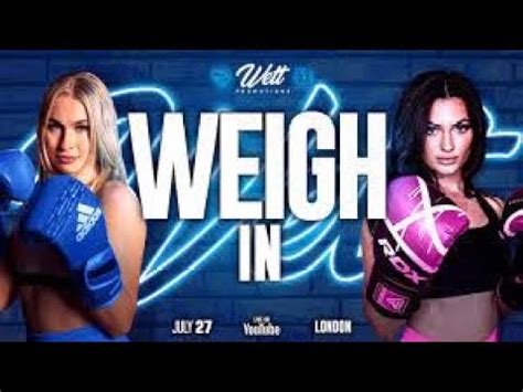 astrid wett weigh in|ITSS ON!! Astrid Wett vs Alexia Grace • FULL WEIGH IN